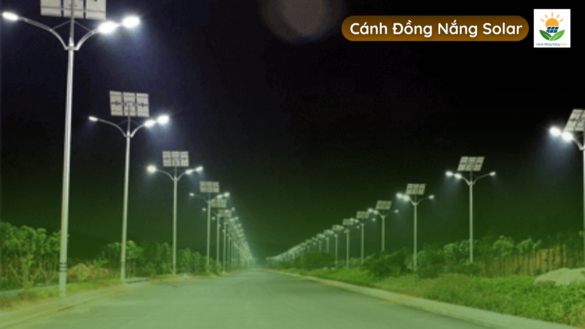 Lợi ích vượt trội của đèn đường năng lượng mặt trời